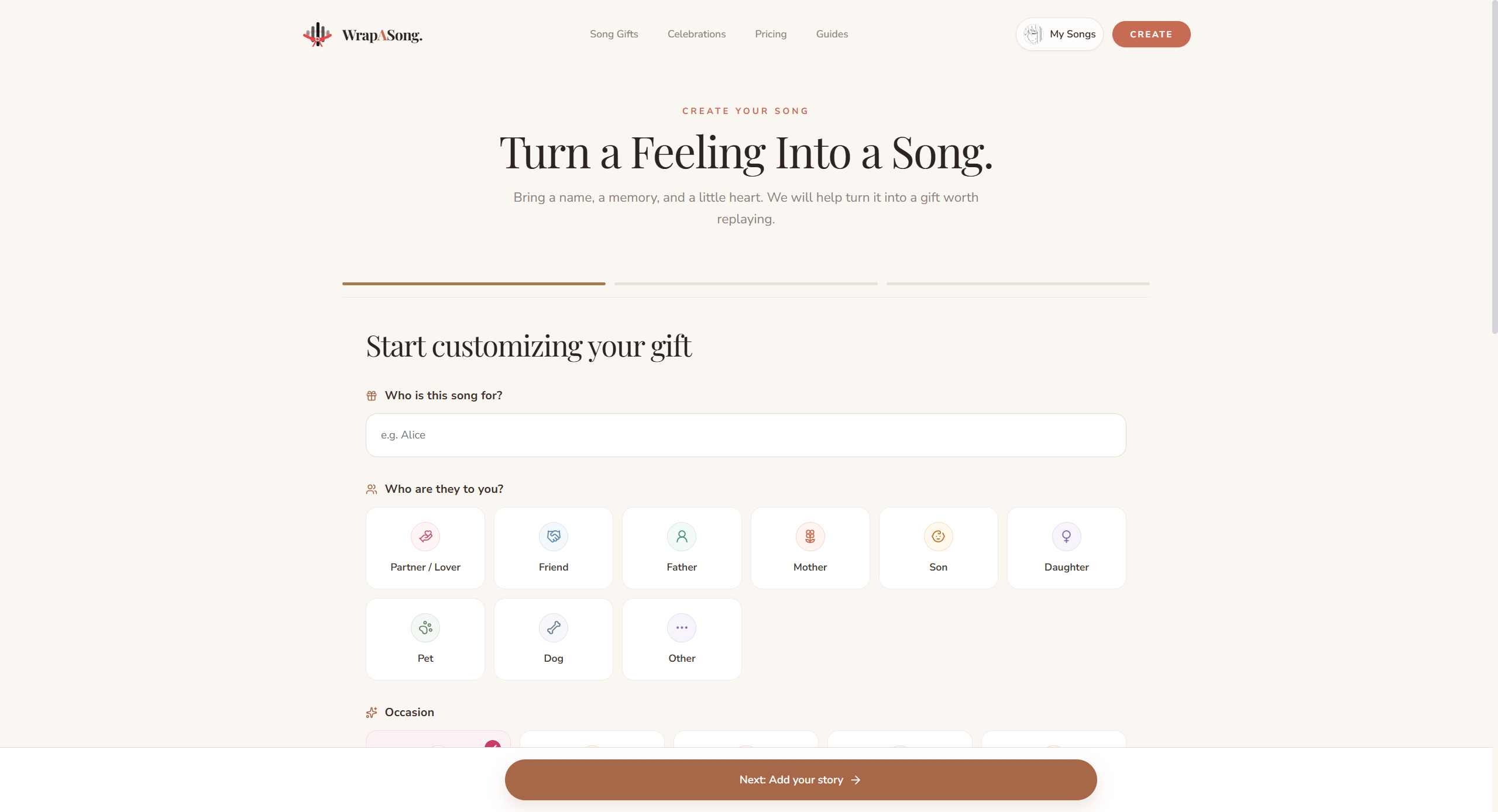 WrapASong screenshot 2