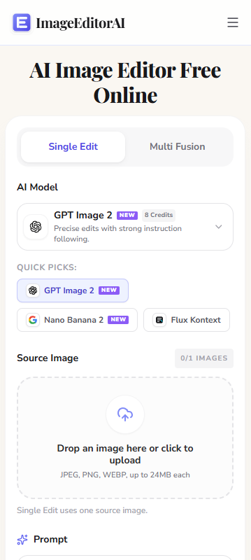 ImageEditorAI.co screenshot 2