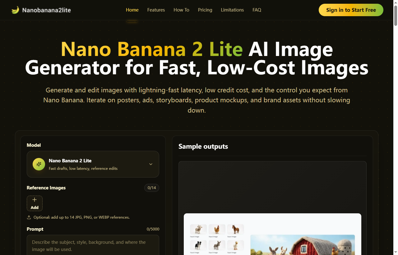 Nano Banana 2 Lite Tools screenshot 2