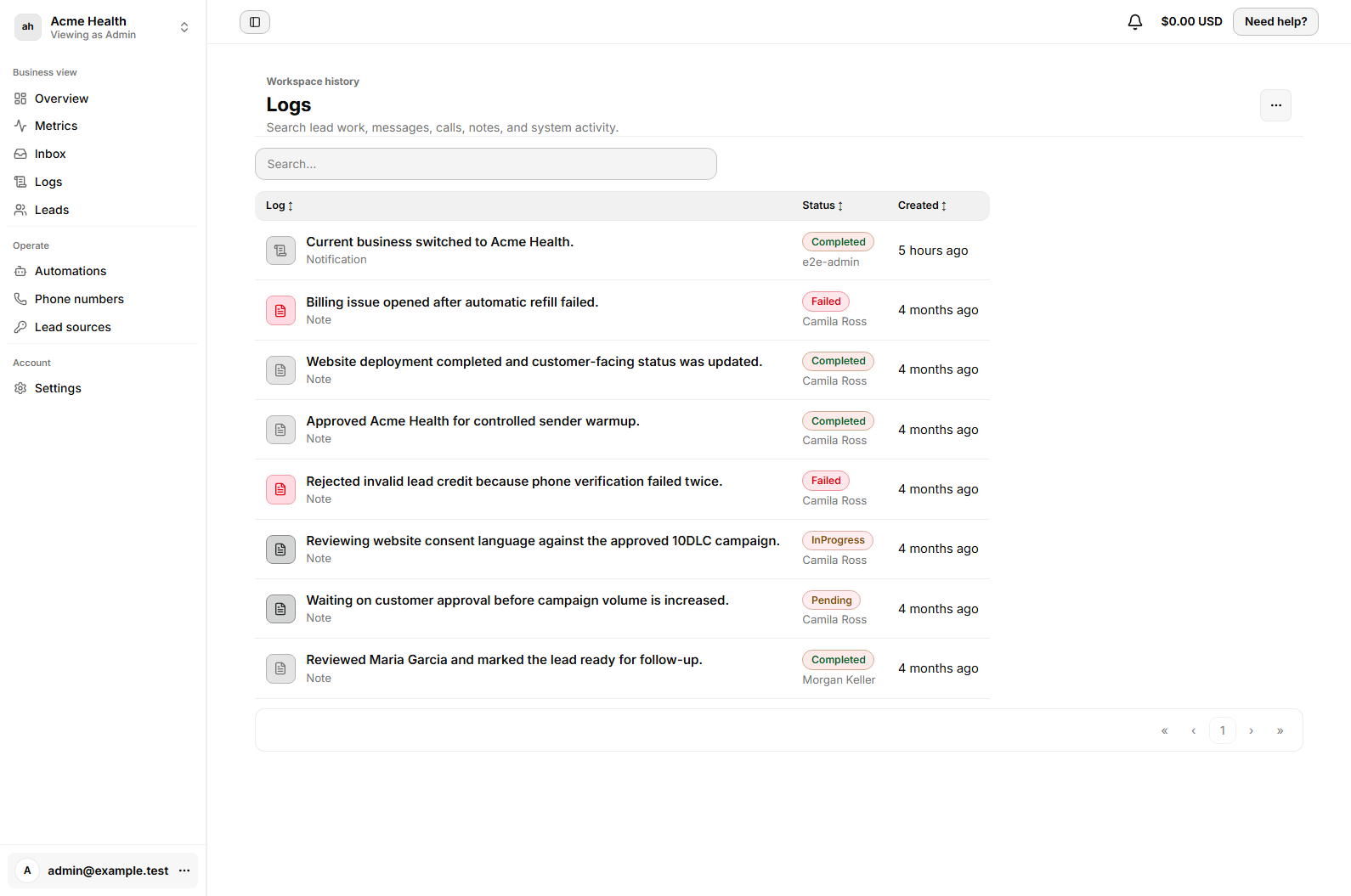 Leadping screenshot 4