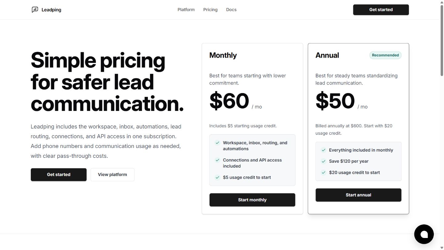 Leadping screenshot 5