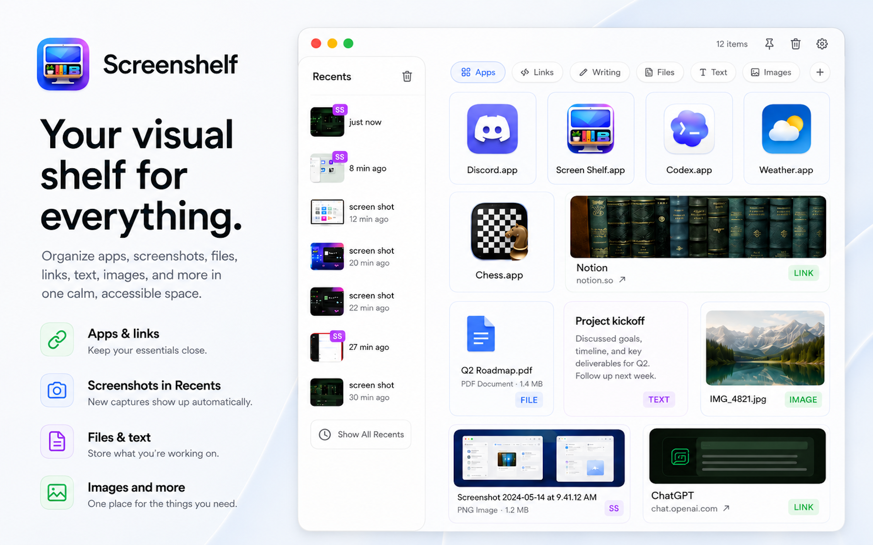 ScreenShelf screenshot 2