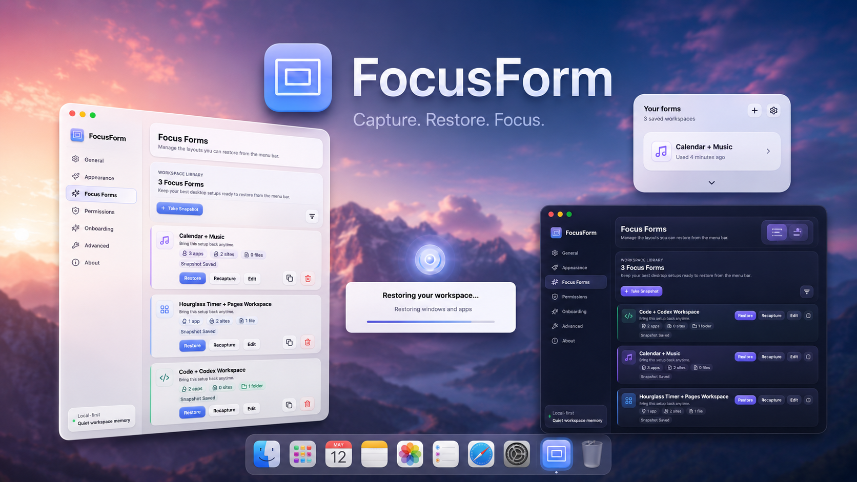 FocusForm screenshot 1