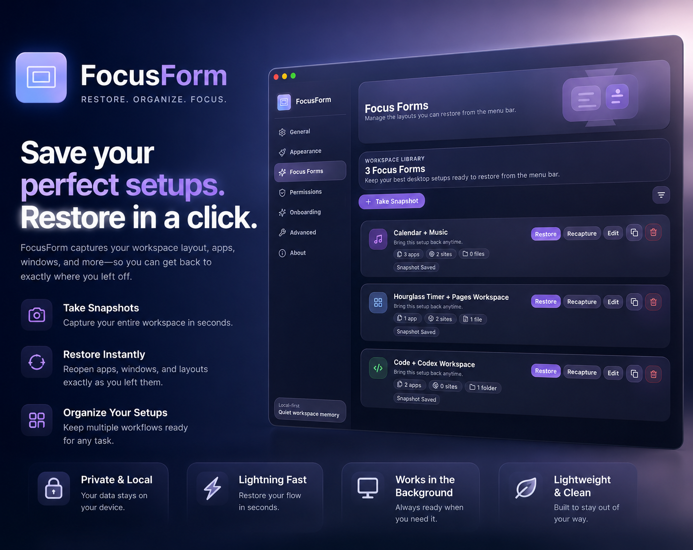 FocusForm screenshot 3