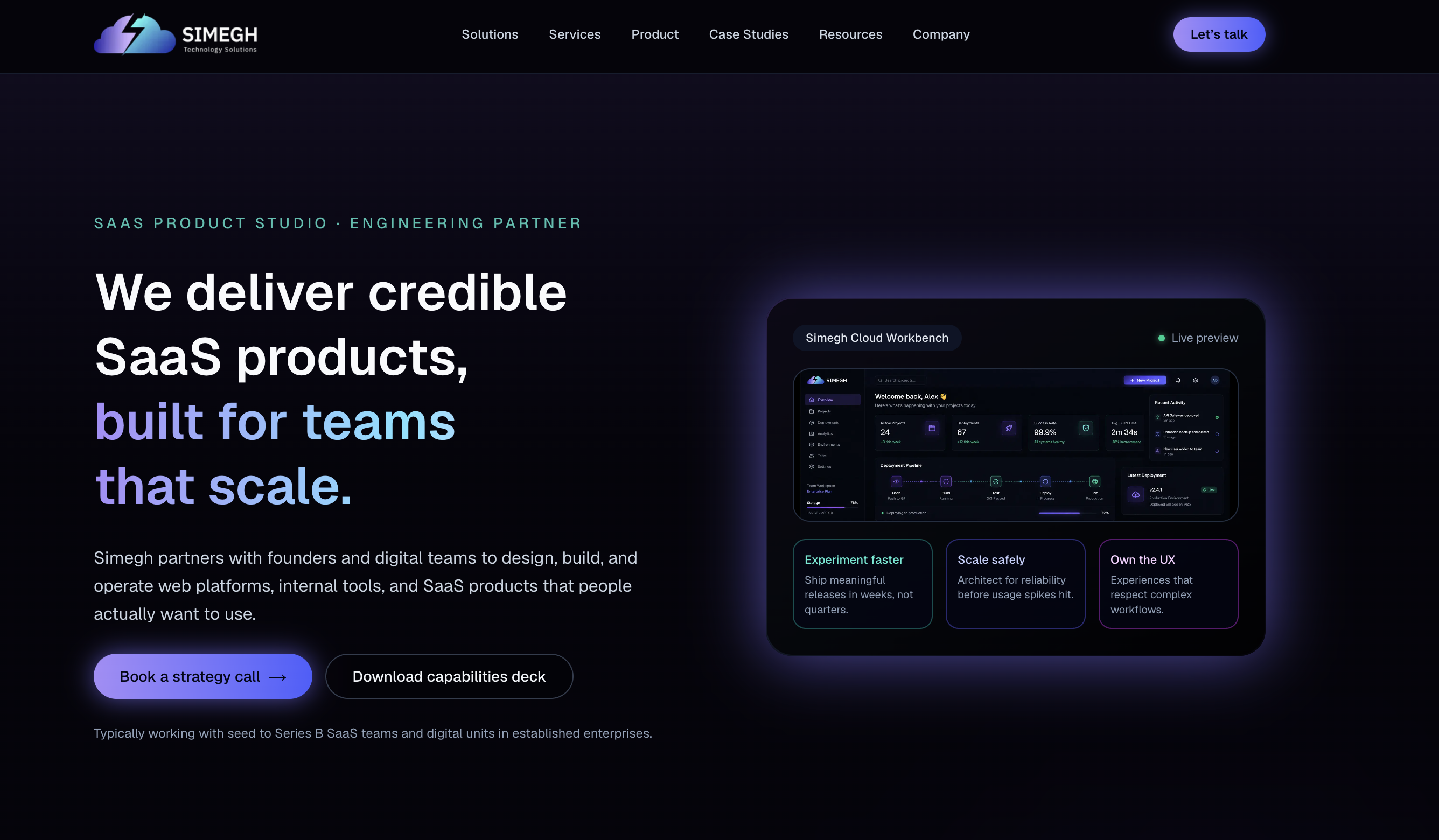 Simegh Technology Solutions screenshot 1