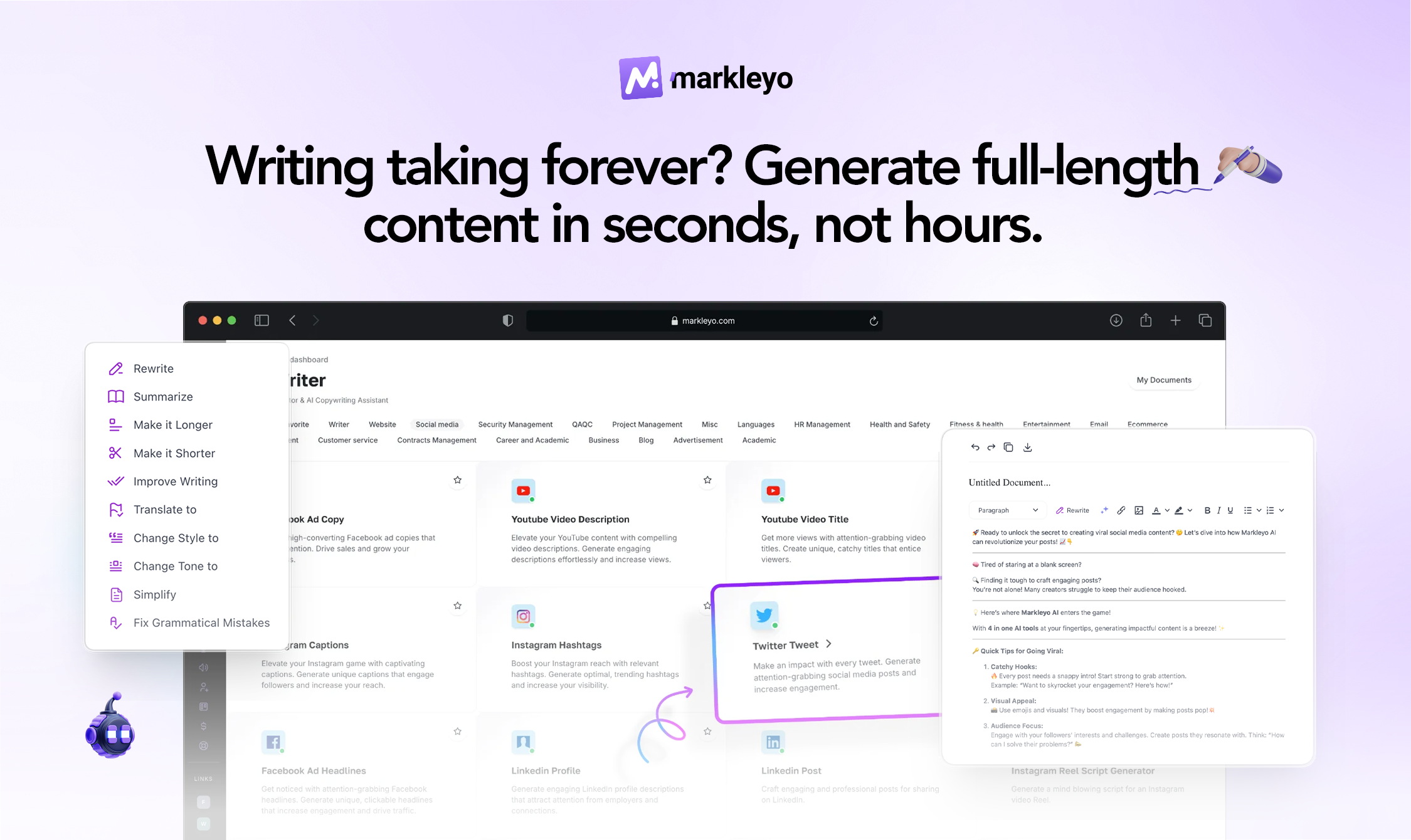 Markleyo screenshot 3