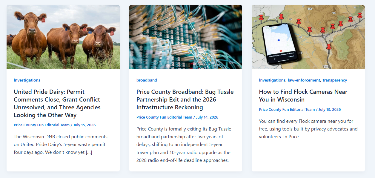 Price County Fun screenshot 1