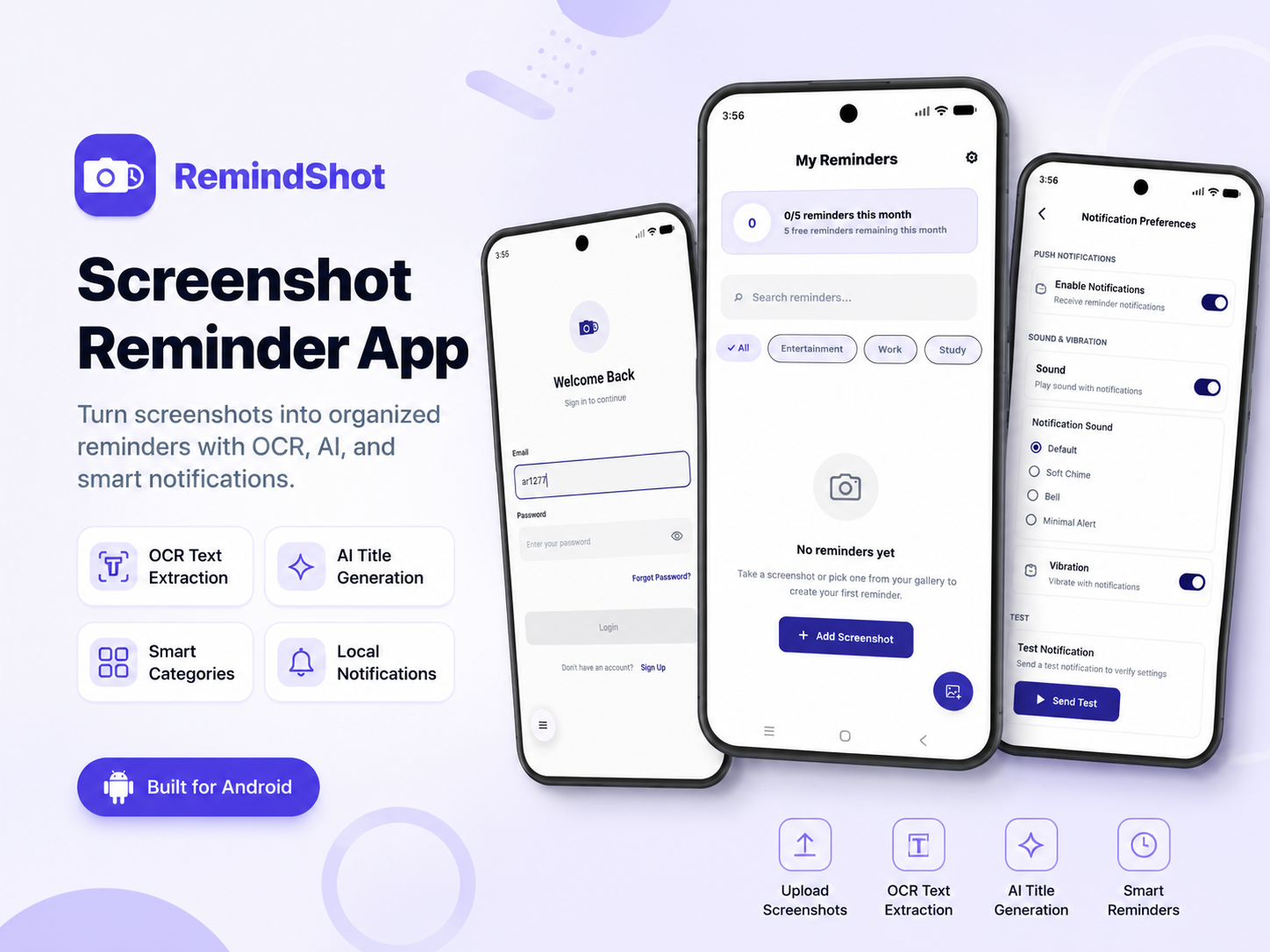 RemindShot screenshot 1