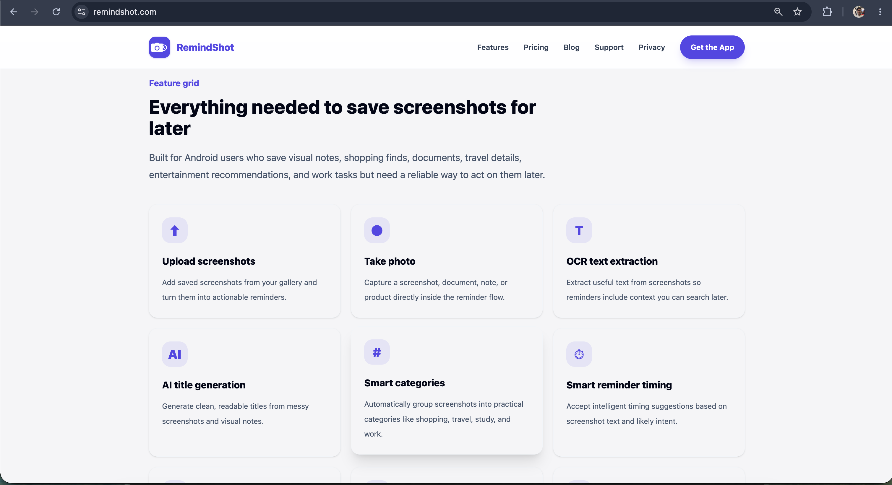 RemindShot screenshot 4