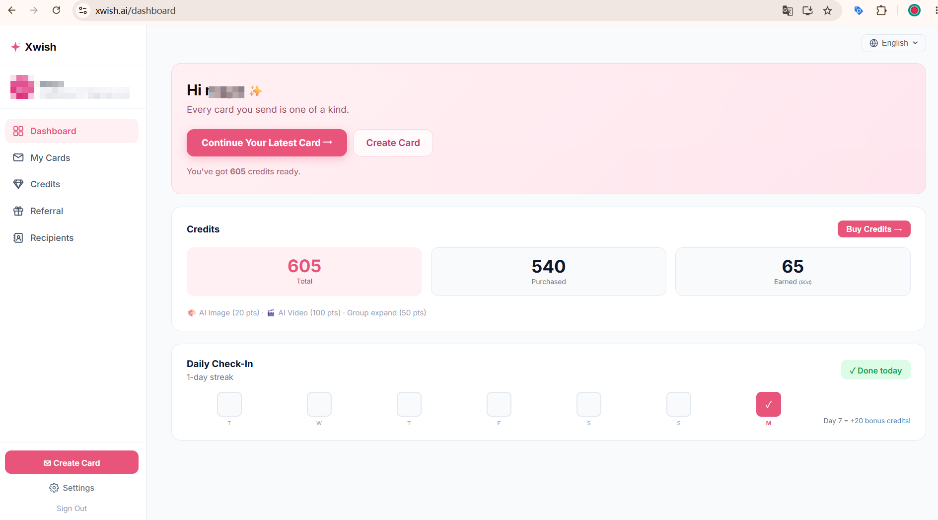 Xwish.ai screenshot 5