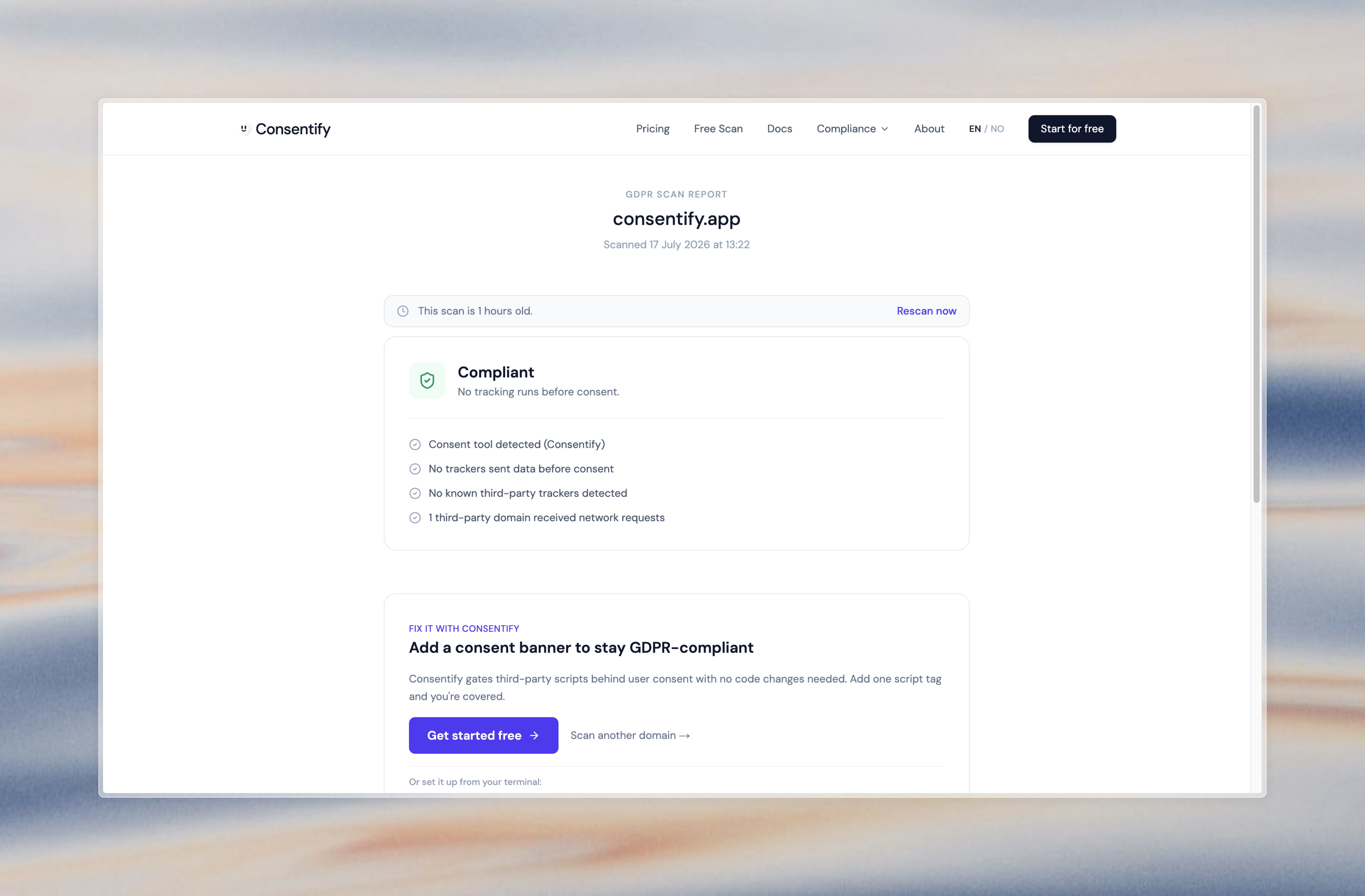 Consentify screenshot 4