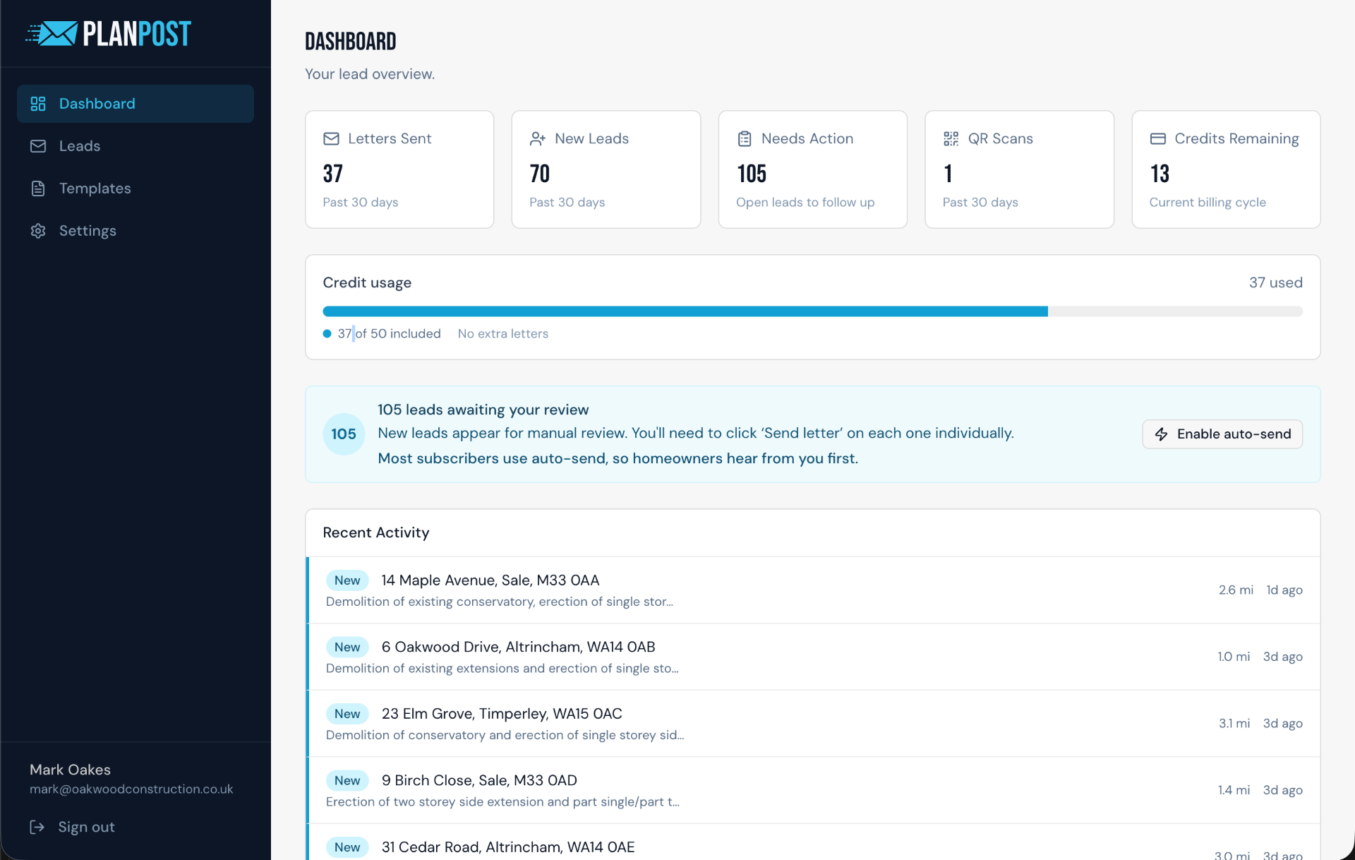 PlanPost screenshot 4
