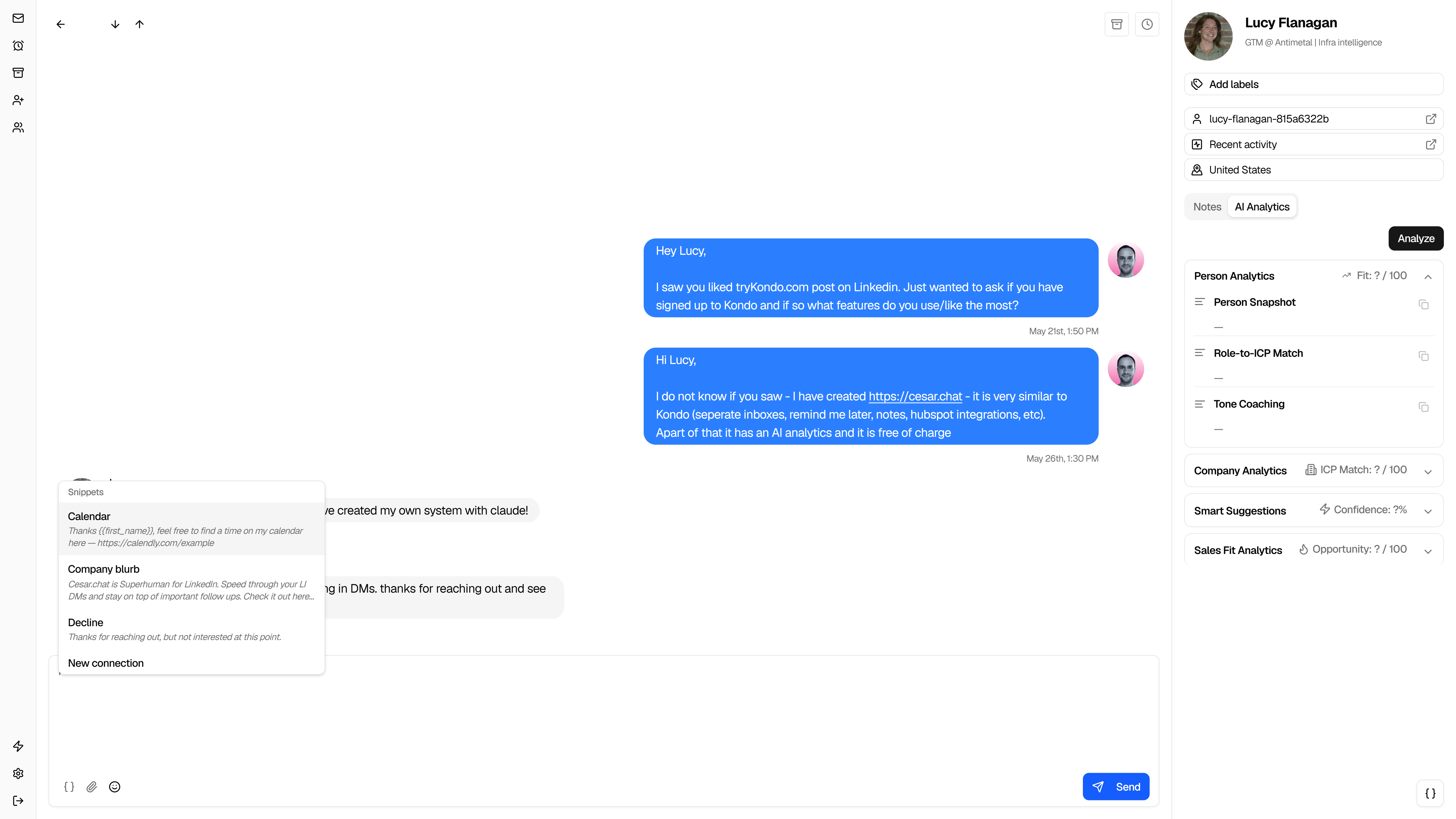 Cesar.chat screenshot 4