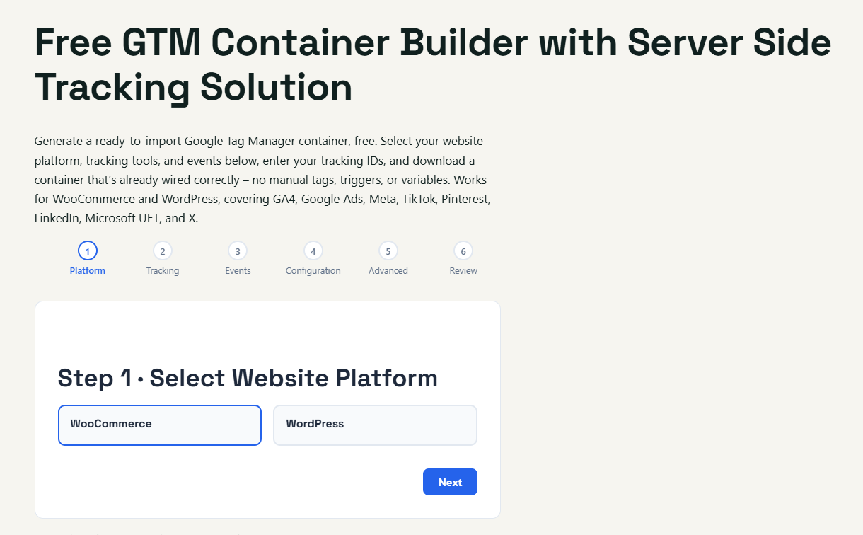 TagManagerBuilder screenshot 4