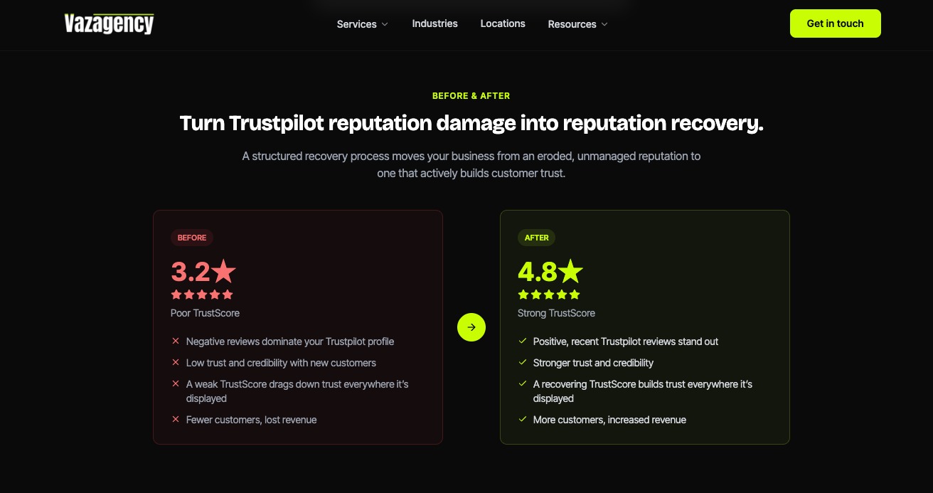 Vazagency screenshot 1