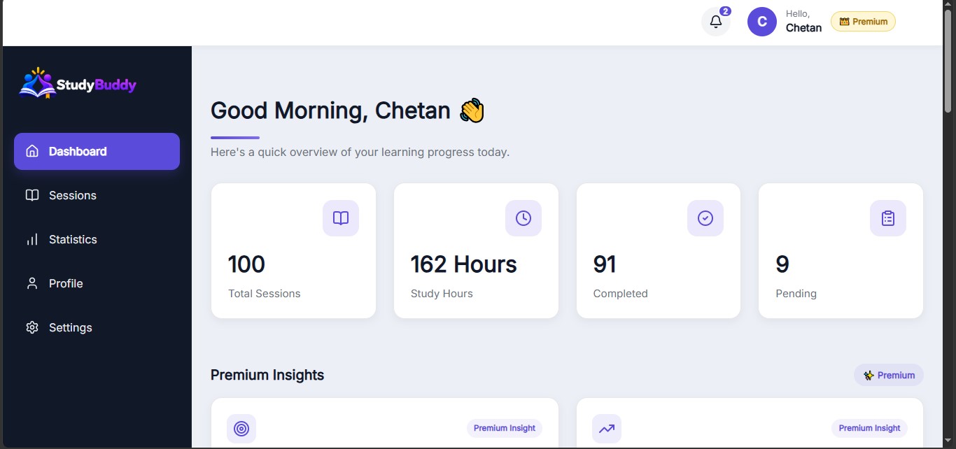 StudyBuddy screenshot 2