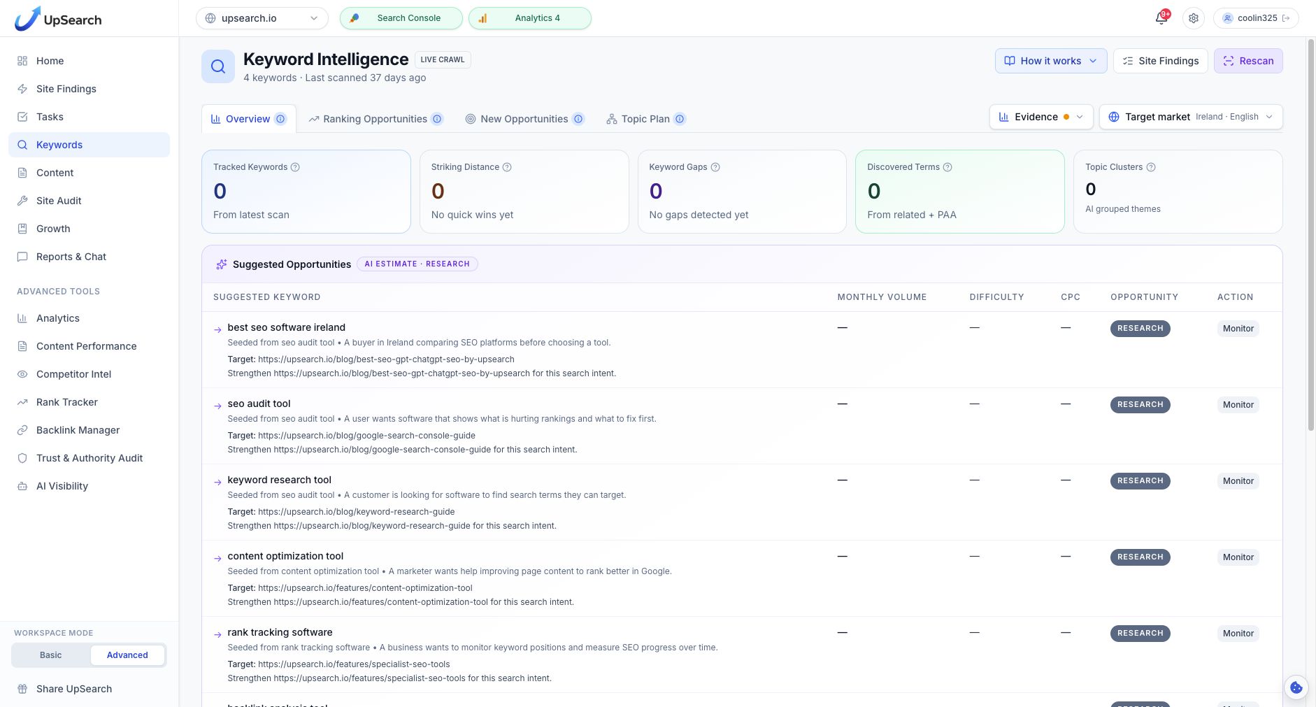 UpSearch screenshot 4