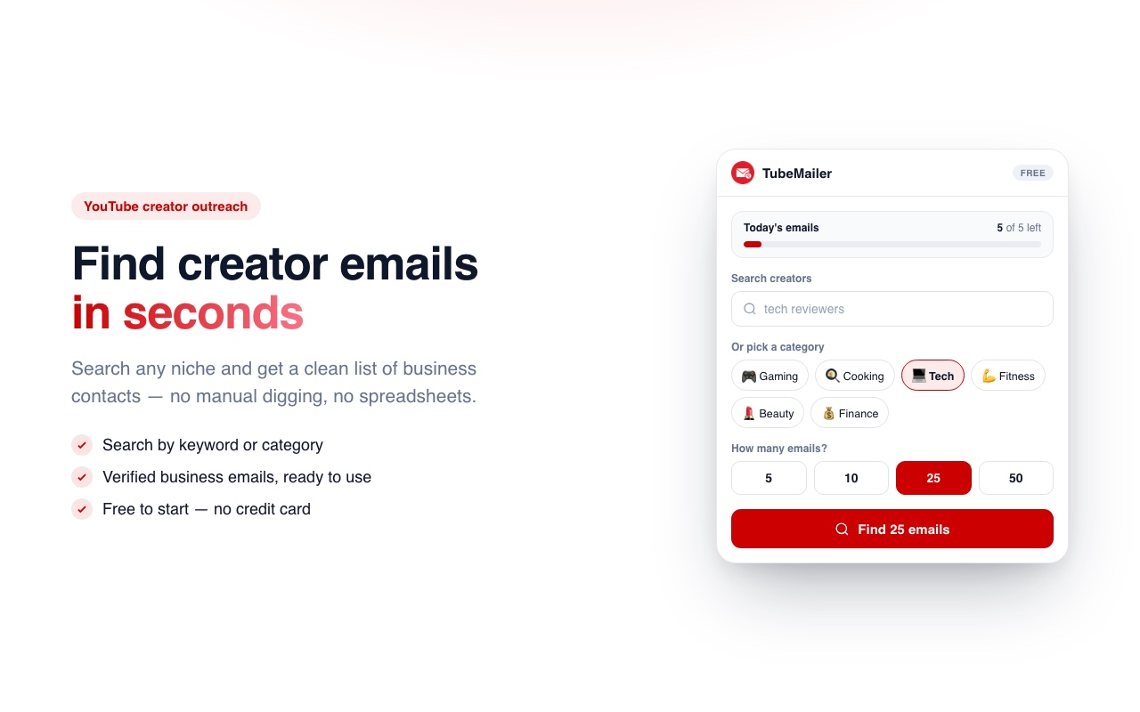 TubeMailer screenshot 4