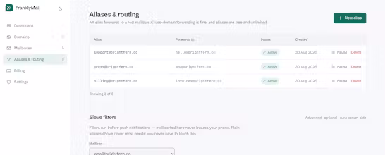 FranklyMail screenshot 4