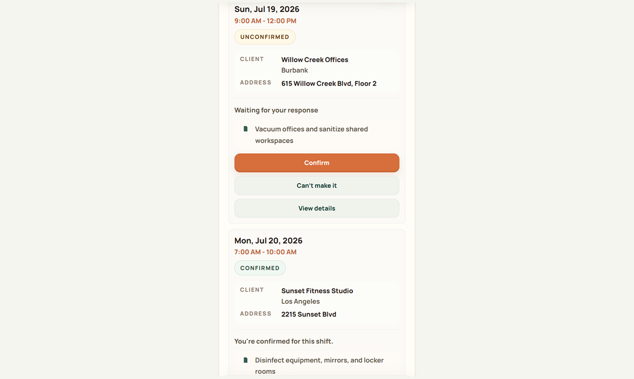 CleanConfirm screenshot 5