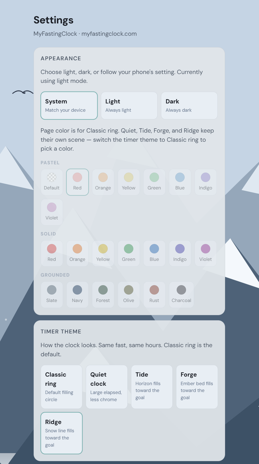 MyFastingClock screenshot 4