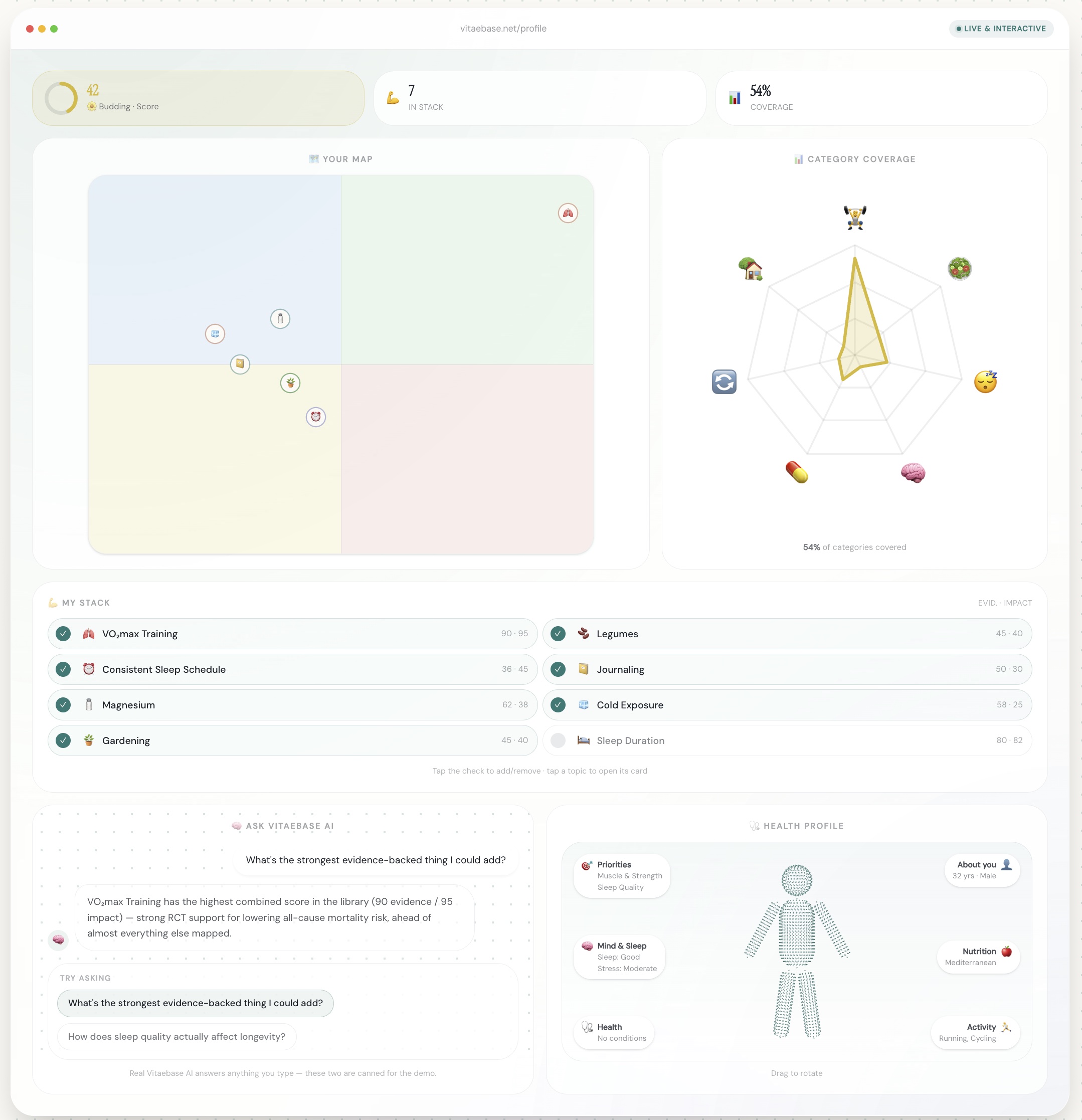 Vitaebase screenshot 4