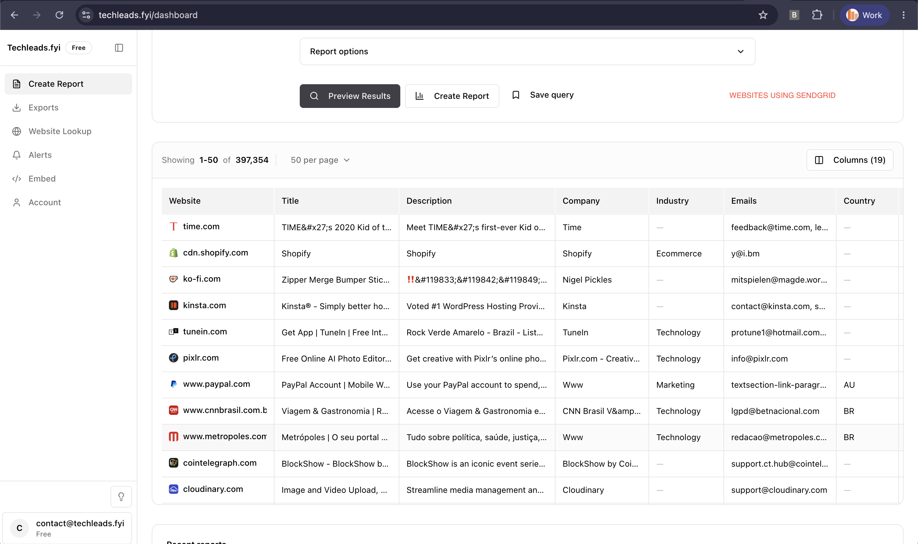TechLeads.Fyi screenshot 4