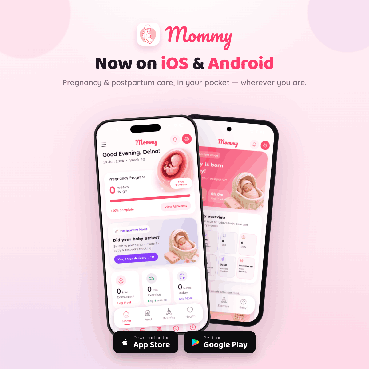 Mommy: Pregnancy & Postpartum screenshot 2