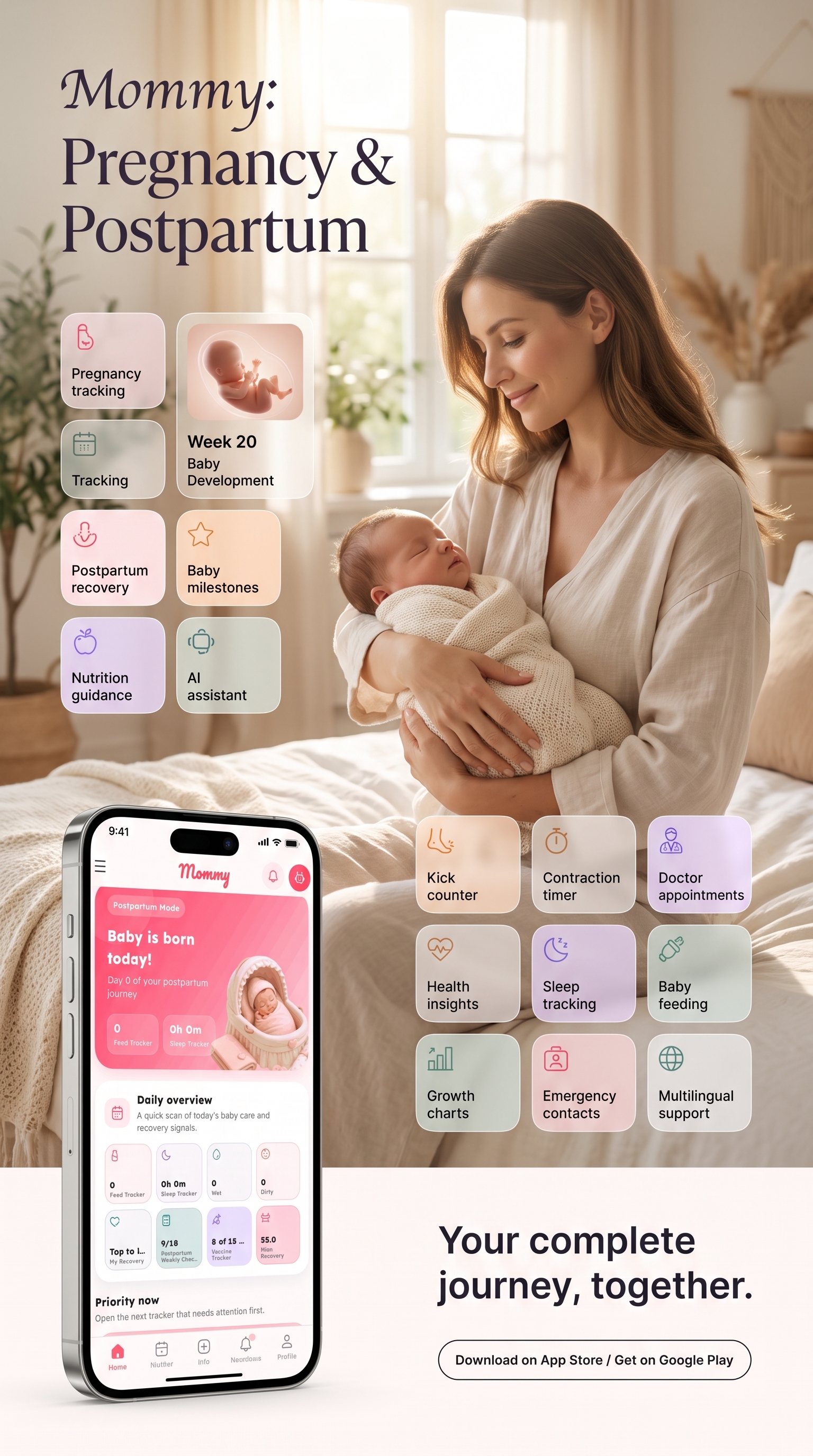 Mommy: Pregnancy & Postpartum screenshot 4