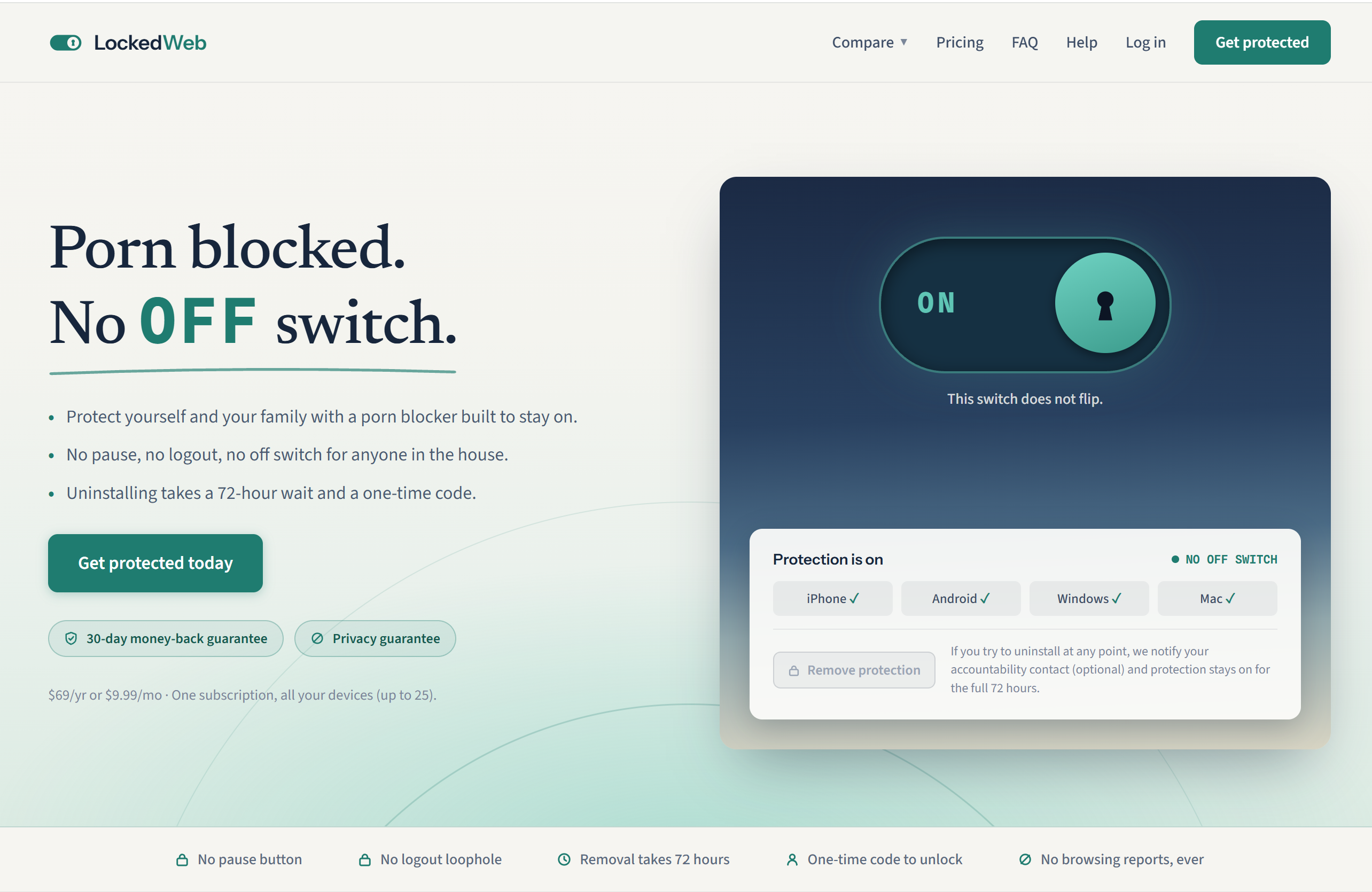 LockedWeb - Porn Blocker screenshot 5