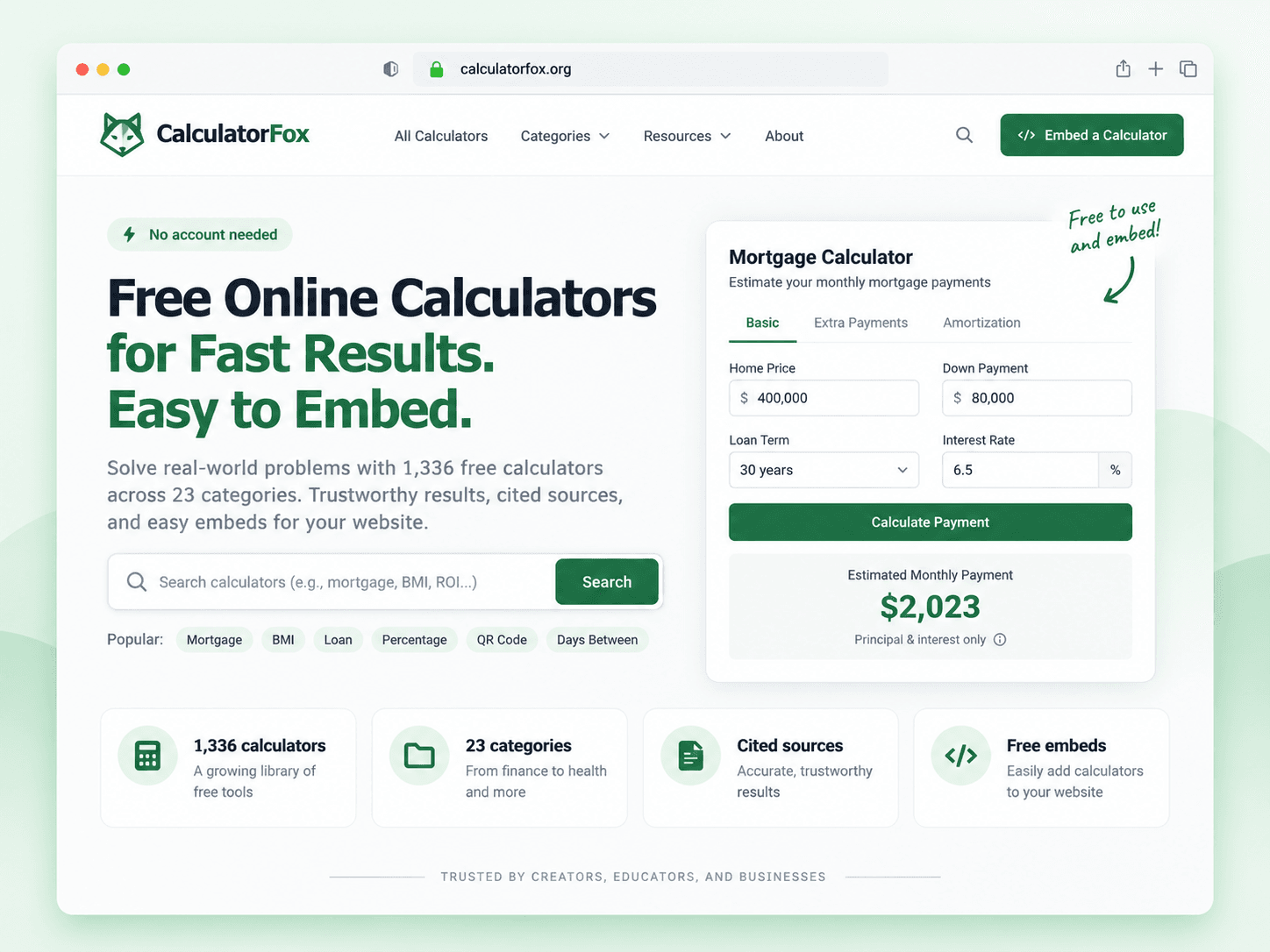 CalculatorFox screenshot 1