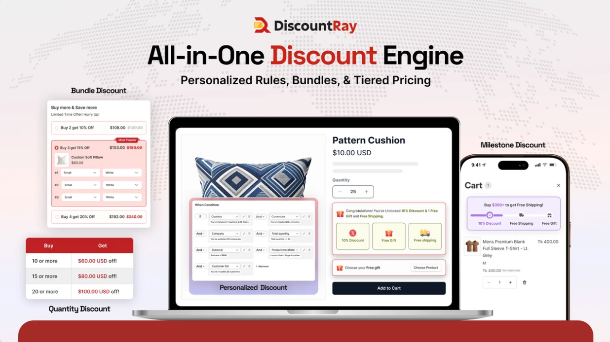 DiscountRay B2B Custom Pricing screenshot 1