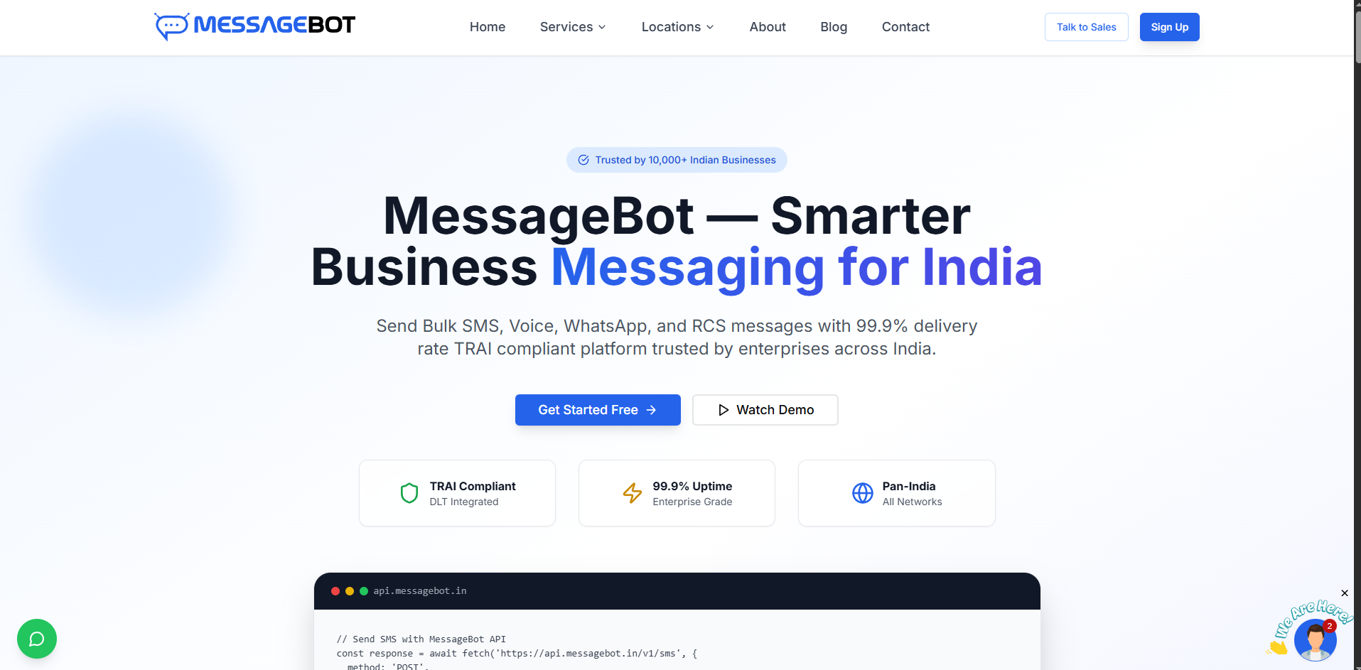 MessageBot screenshot 2