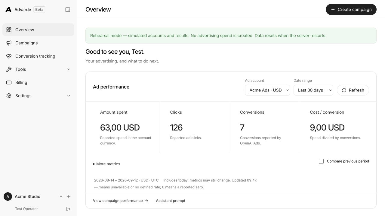 Advarde screenshot 1