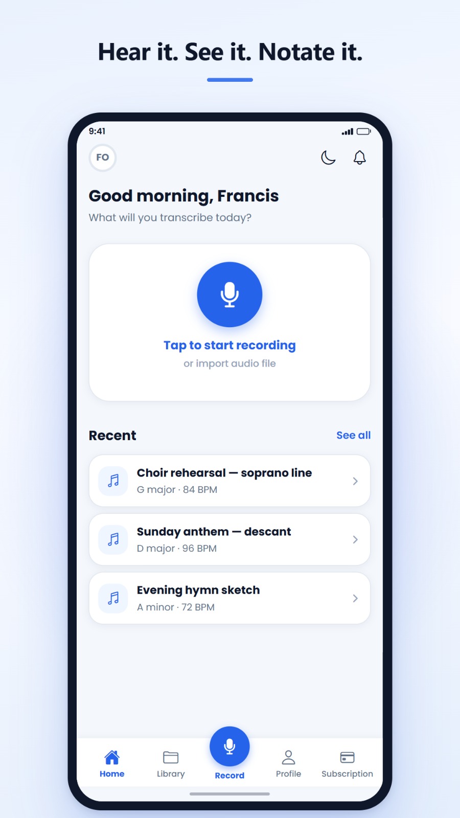 NoteFusion screenshot 4