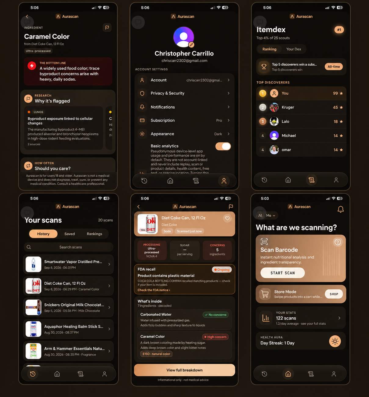 Aurascan.app screenshot 2