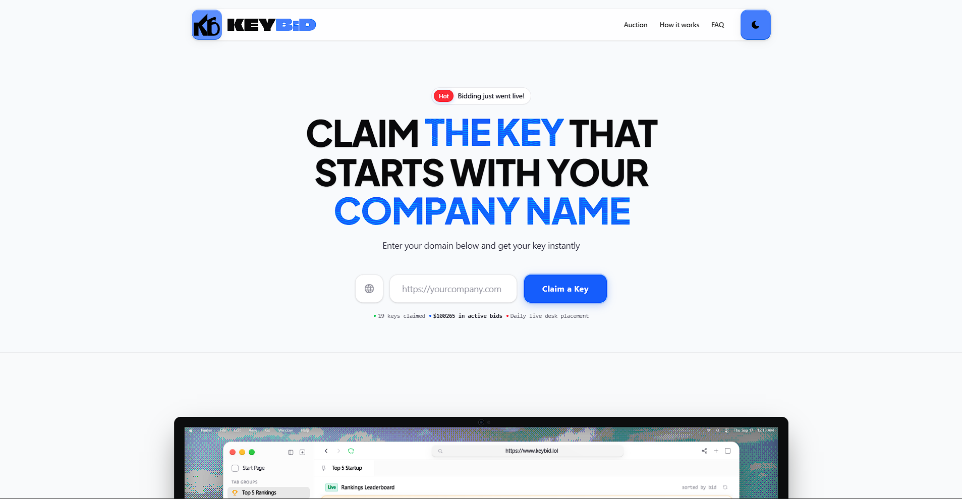 Keybid screenshot 2