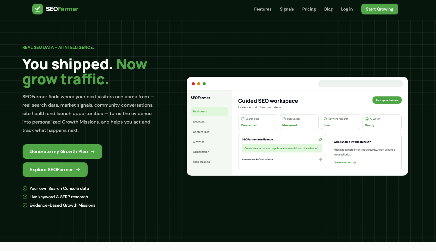 SEOFarmer screenshot 2