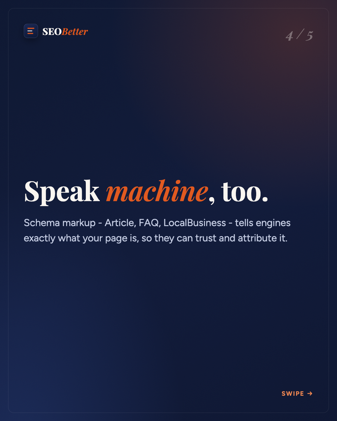 SEOBetter - AI SEO, GEO and LLM Citations for Wordpress screenshot 5