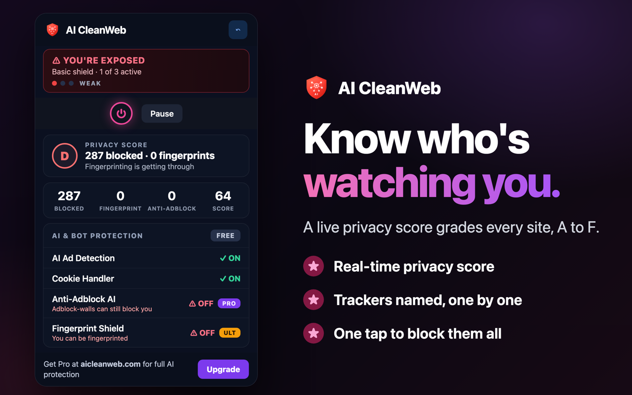 AI CleanWeb screenshot 3