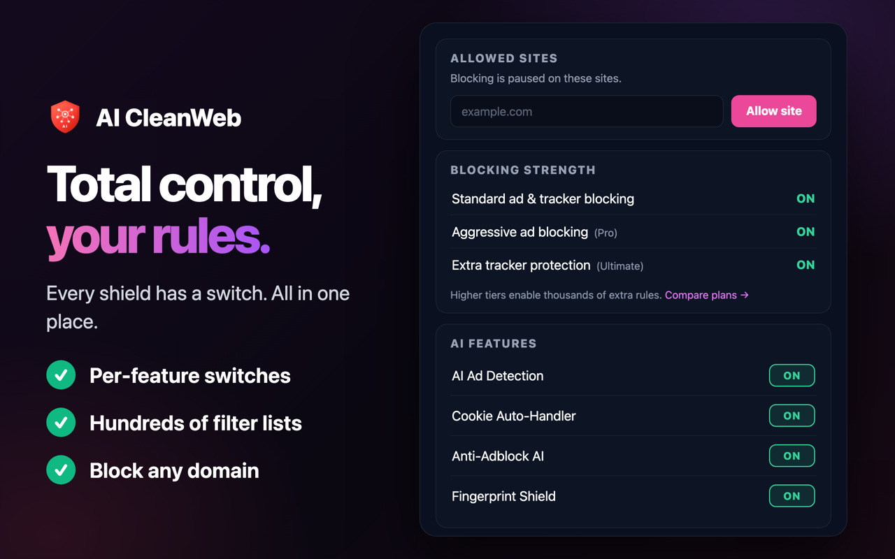 AI CleanWeb screenshot 4