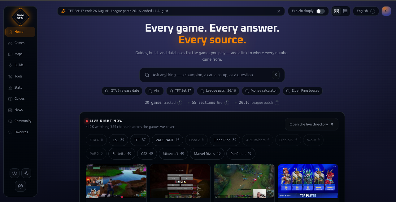 GamGem screenshot 1