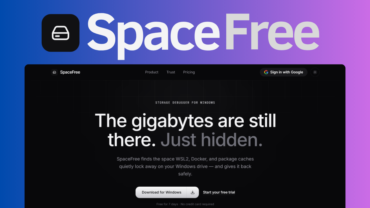 SpaceFree screenshot 1