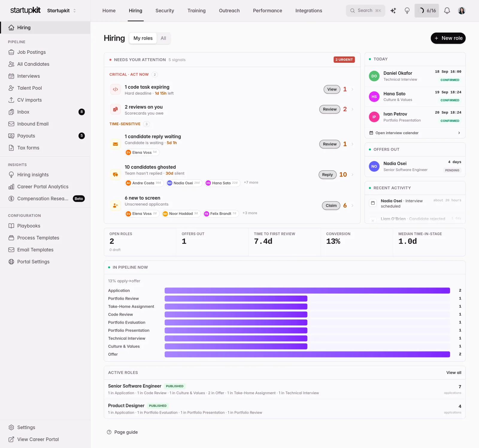 StartupKit screenshot 2