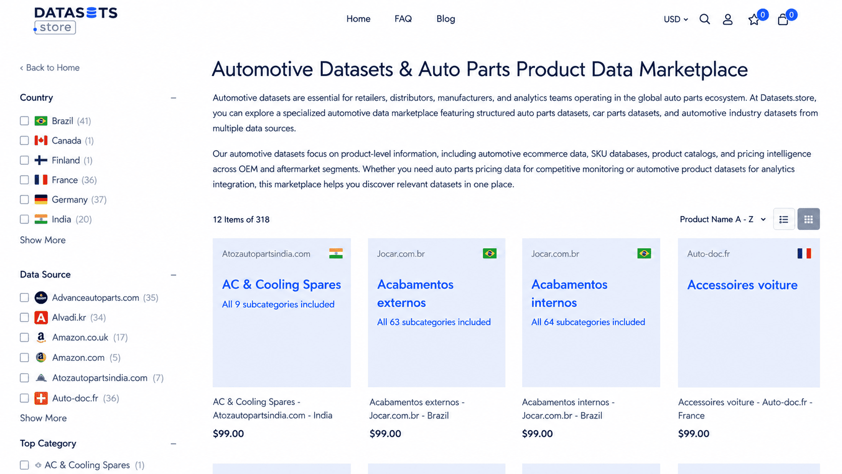 Datasets.store screenshot 3