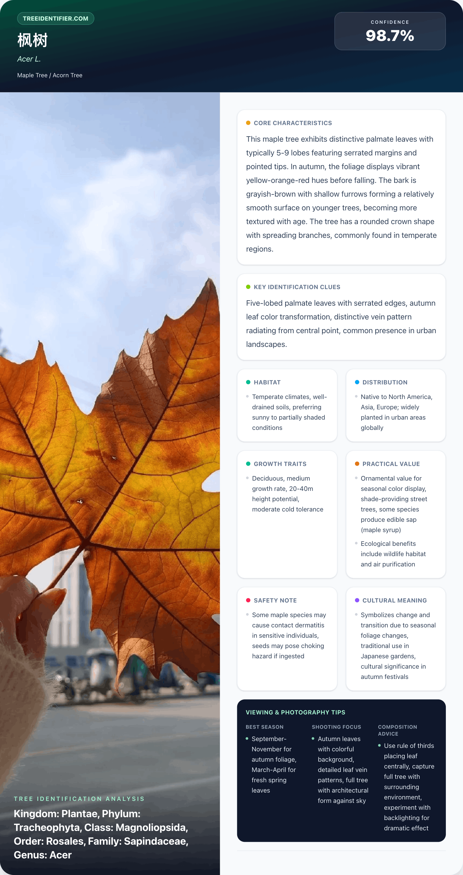 Tree Identifier screenshot 1
