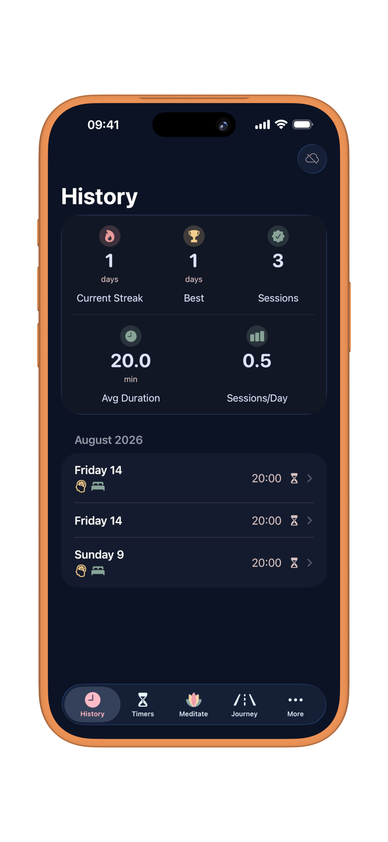Mantra Meditation Timer screenshot 4