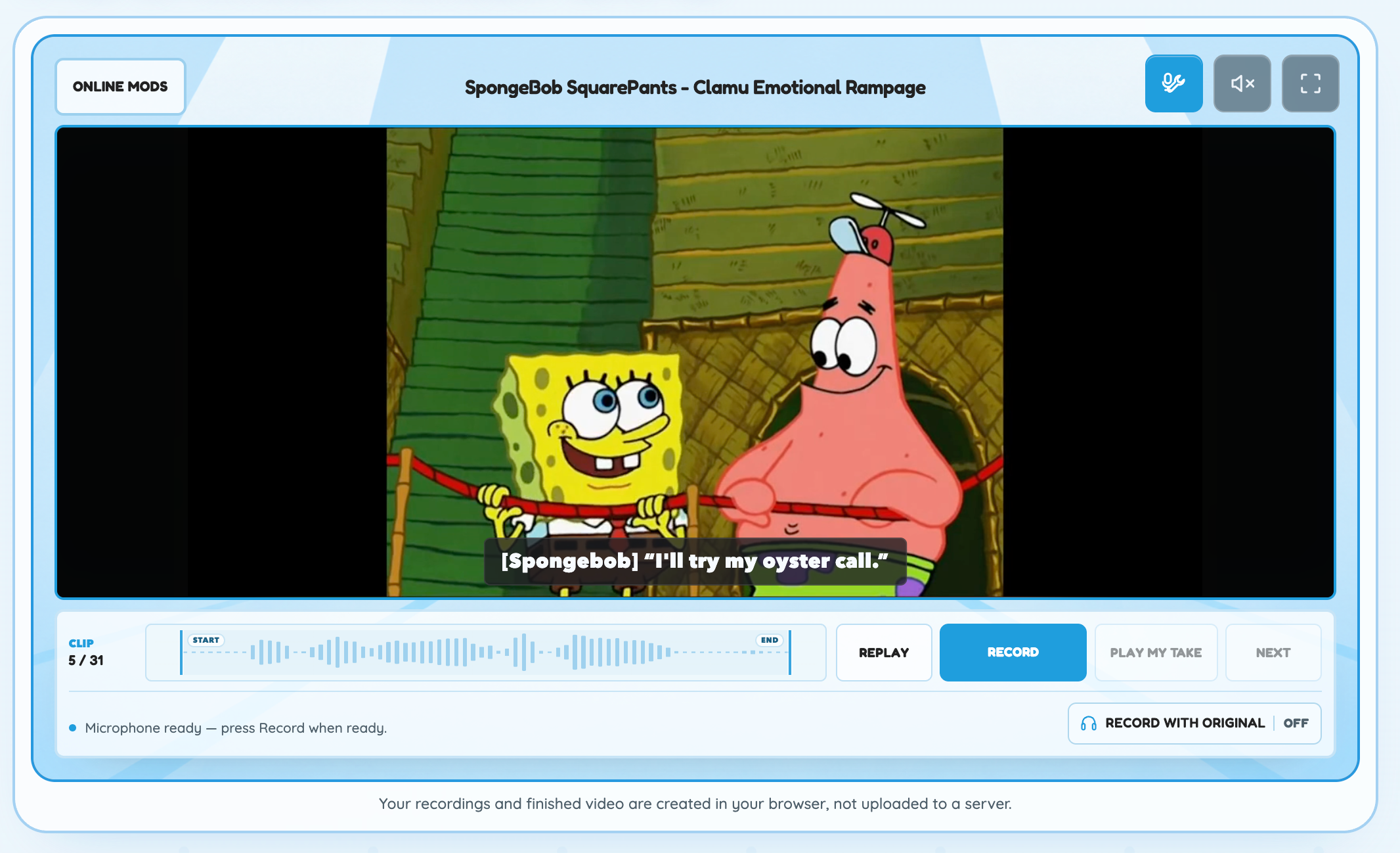 Choicer Voicer Game screenshot 1