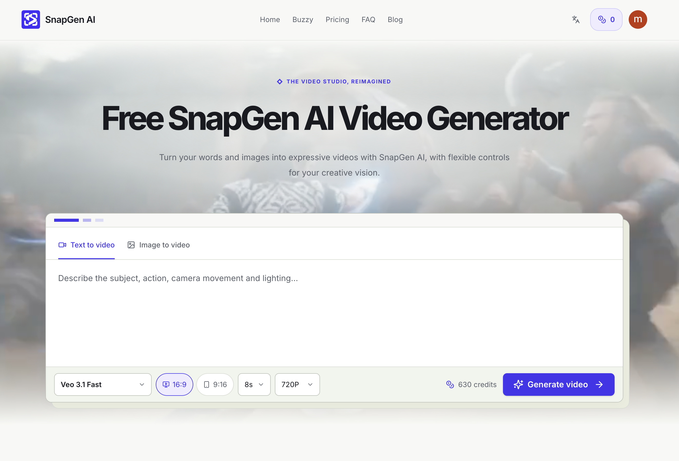 SnapGen AI screenshot 1